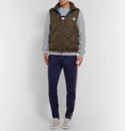 Moncler - Allemont Quilted Shell Down Gilet - Men - Army green