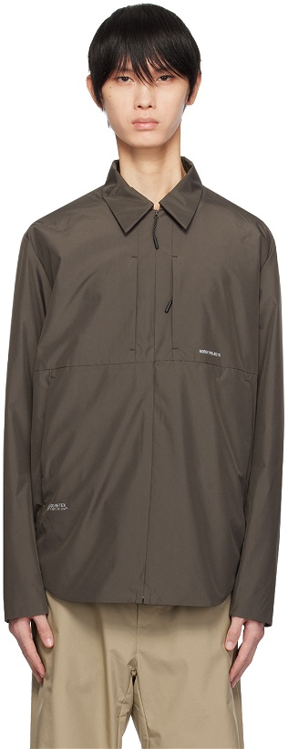 Photo: NORSE PROJECTS Taupe Jens Jacket