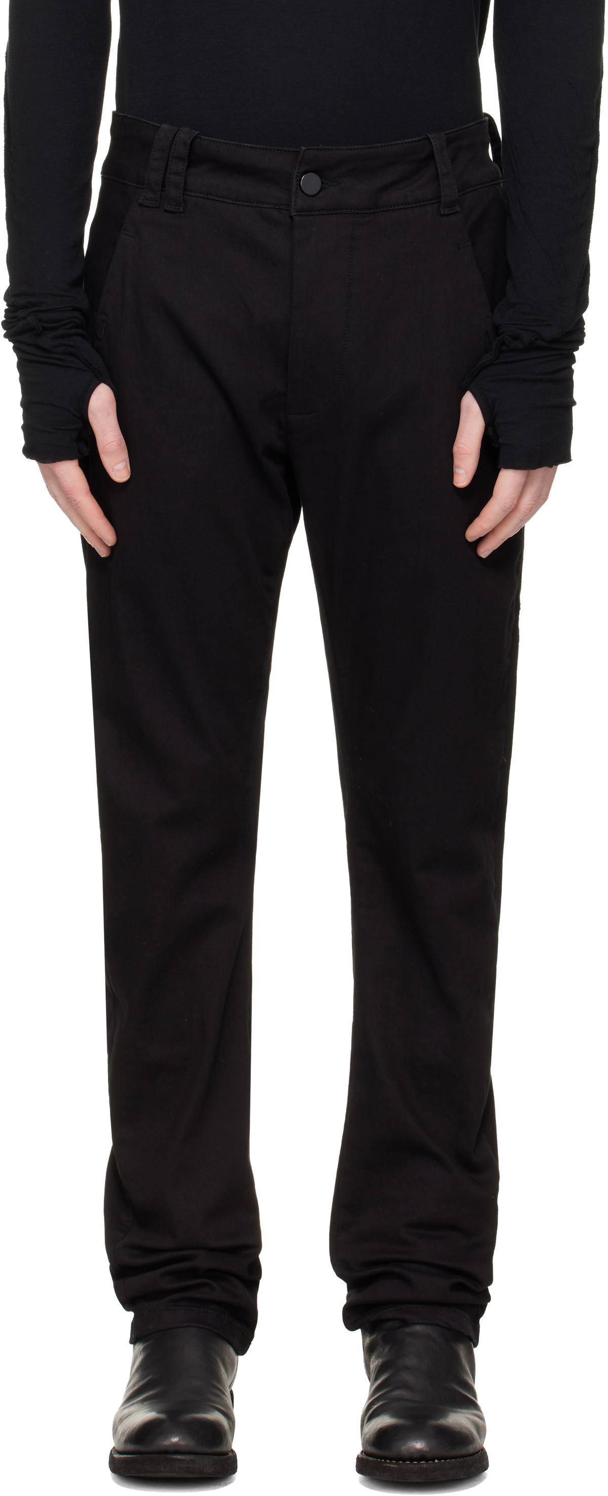 thom/krom Black M ST 473 Trousers thom/krom