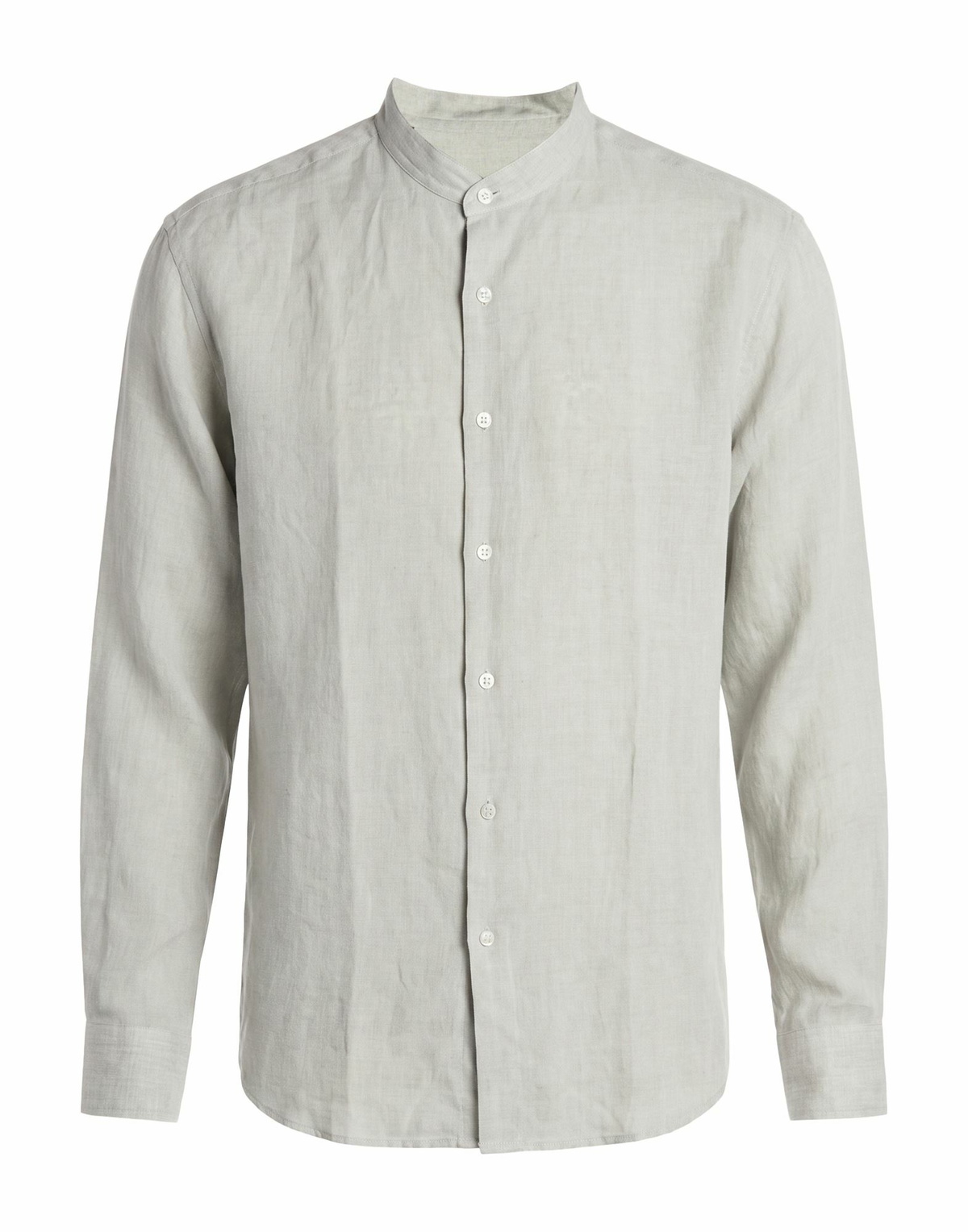 Brioni Mens Shirt Light in Grey