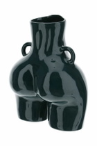 ANISSA KERMICHE love handles vase Green