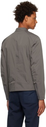 Belstaff Grey Tonal V Racer Jacket