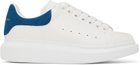 Alexander McQueen White Oversized Low-Top Sneakers