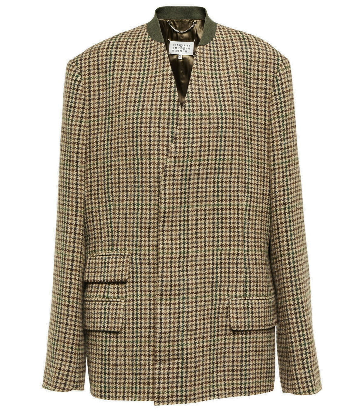 ジャケット・アウター Maison Margiela Houndstooth Coat size46 P00703126.jpg