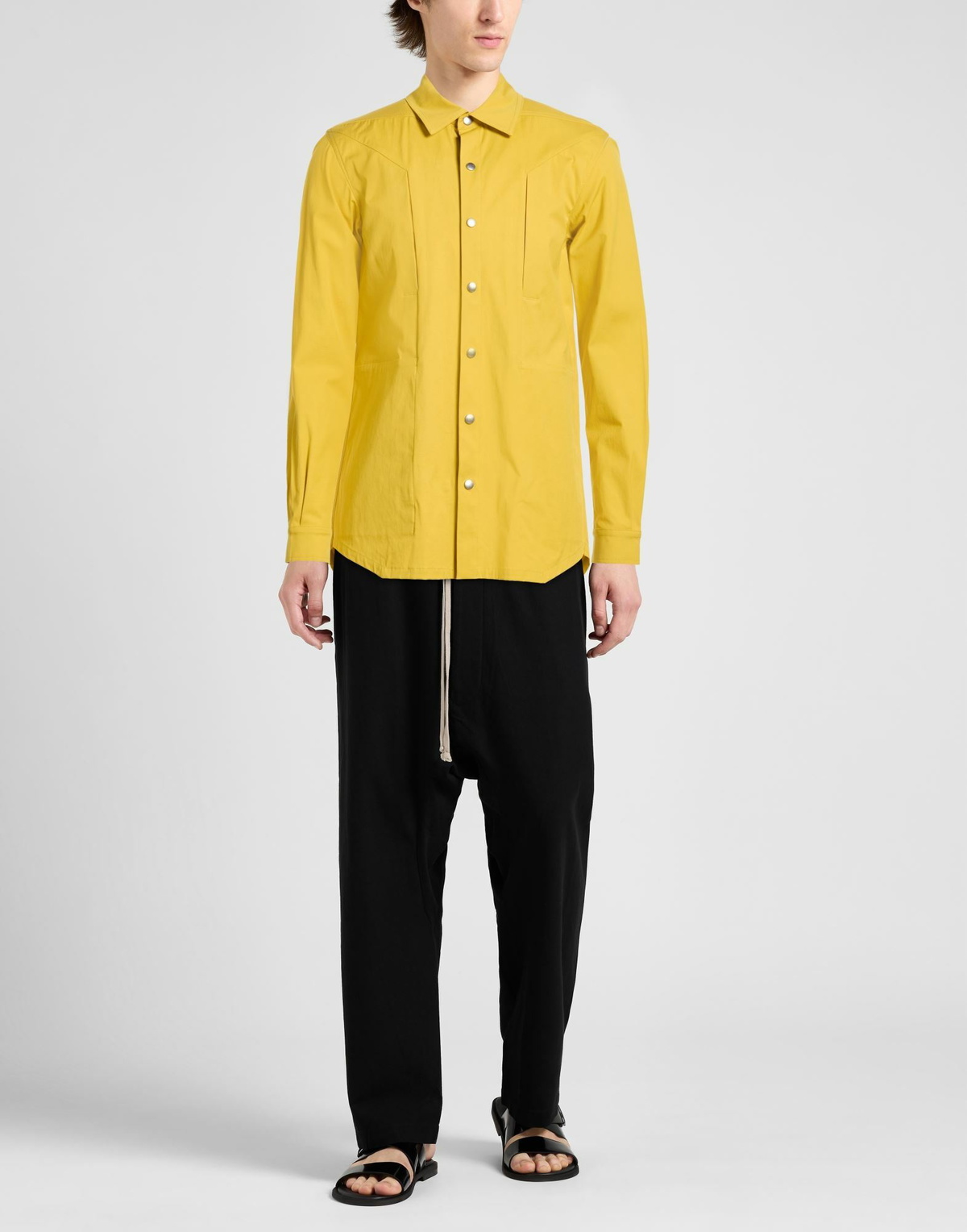Rick Owens Mens Shirt Marigold