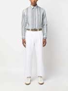 ETRO - Linen Blend Striped Shirt