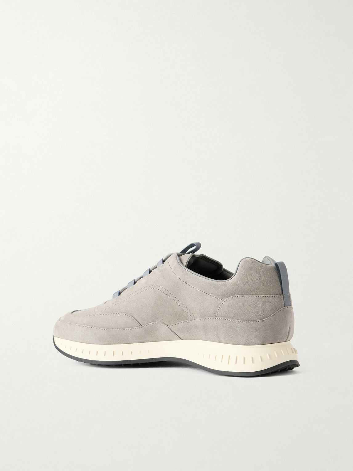 John Lobb - Laced Stream Suede Sneakers - Gray