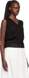 Nothing Written Black Dore Sleeveless Knit Top
