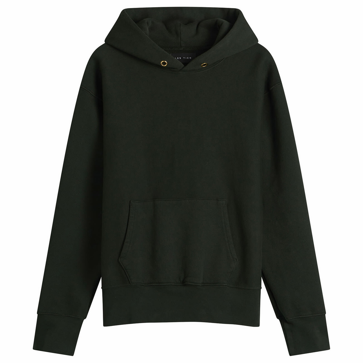 Les Tien Men's Heavyweight Hoodie in Pine