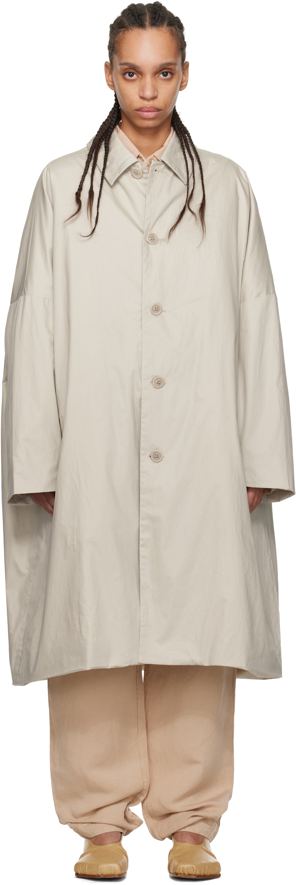 CASEY CASEY Navy Big Blobby Coat CASEY CASEY CASEY CASEY Navy Big Blobby Coat CASEY CASEY