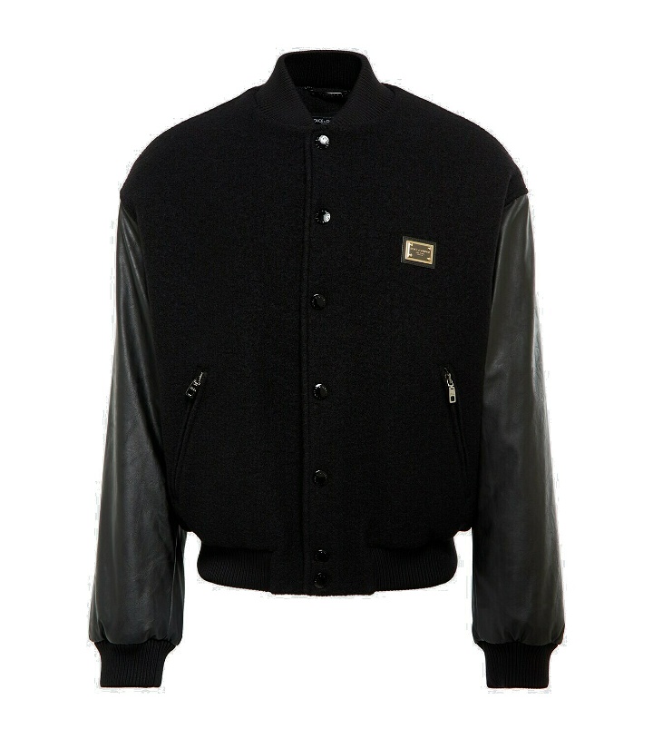 Photo: Dolce&Gabbana - Logo bomber jacket