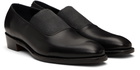 RAINMAKER KYOTO Black Shirring Opera Loafers