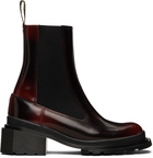 Dr. Martens Burgundy Maybole Square Toe Chelsea Boots
