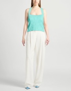 Balmain Womens Top Turquoise