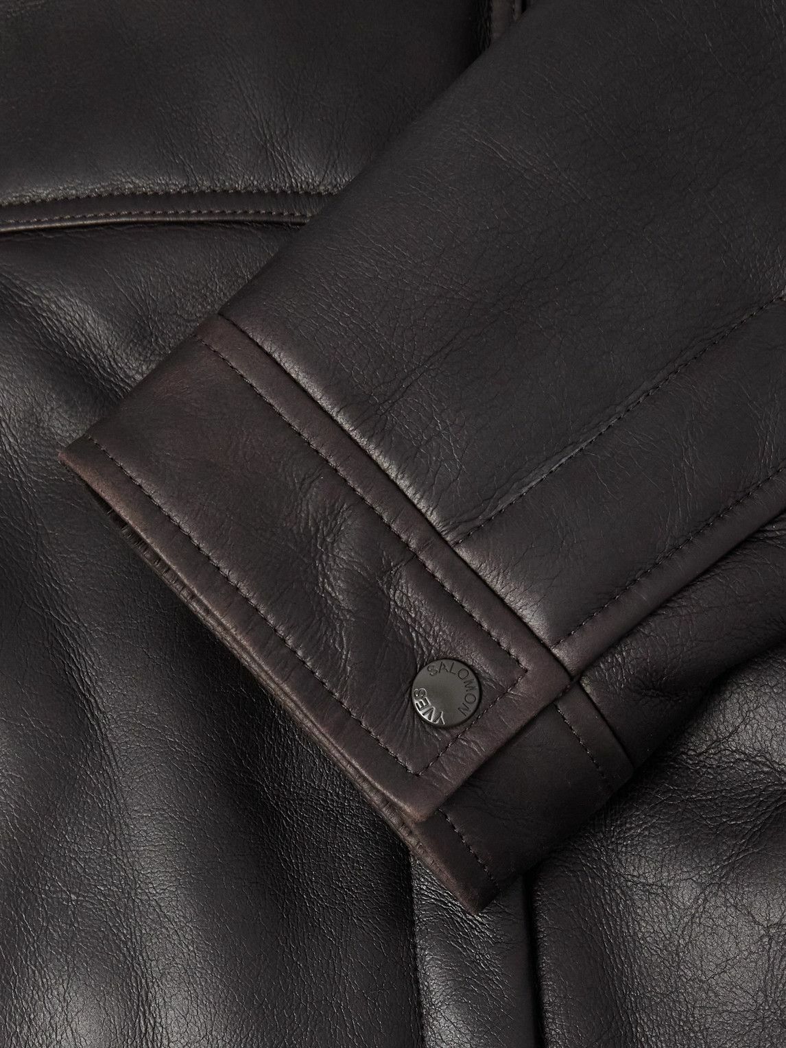 Yves Salomon - Shearling Hooded Jacket - Brown