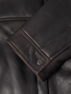 Yves Salomon - Shearling Hooded Jacket - Brown