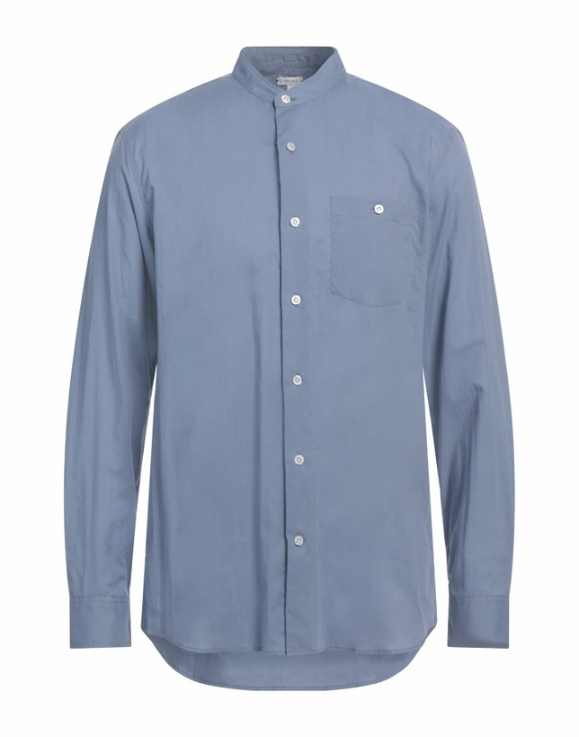 Photo: Caruso Mens Shirt Slate in Blue