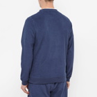 Oliver Spencer Men's Towelling House Sweat in Navy