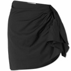 Mother of All Women's Colette Wool Mini Skirt in Black