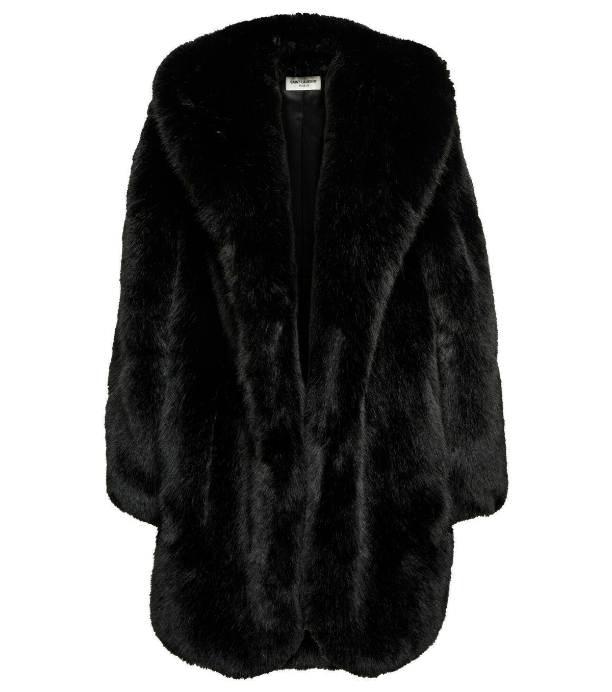 Saint Laurent - Faux fur coat Saint Laurent