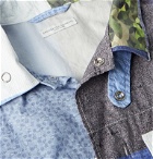 Engineered Garments - Patchwork Cotton Jumpsuit - Blue