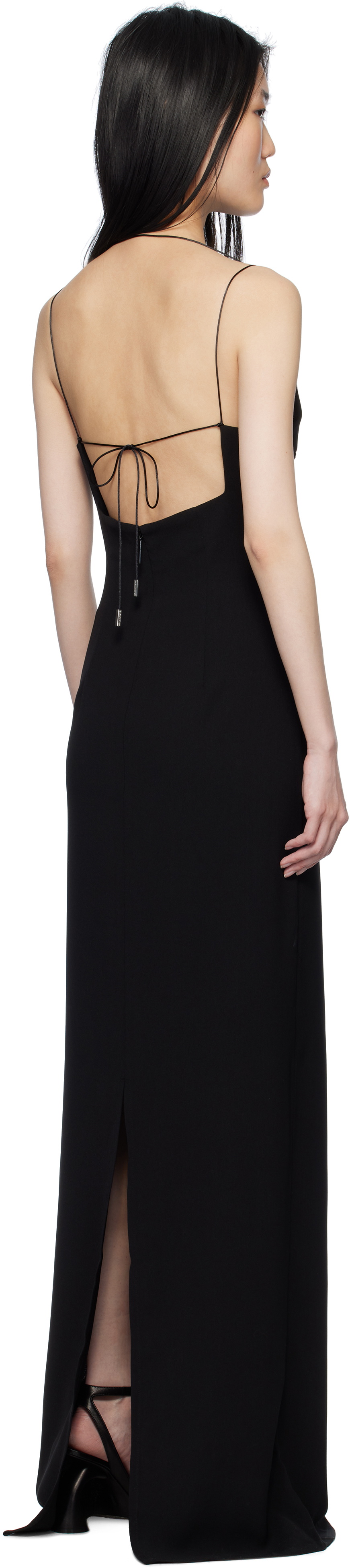 16Arlington Black Hebe Maxi Dress