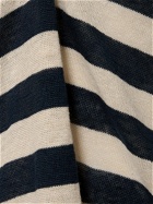 'S MAX MARA Ondina Striped Linen Long Sleeve Top