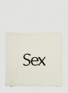 Sex Cushion Cover in White