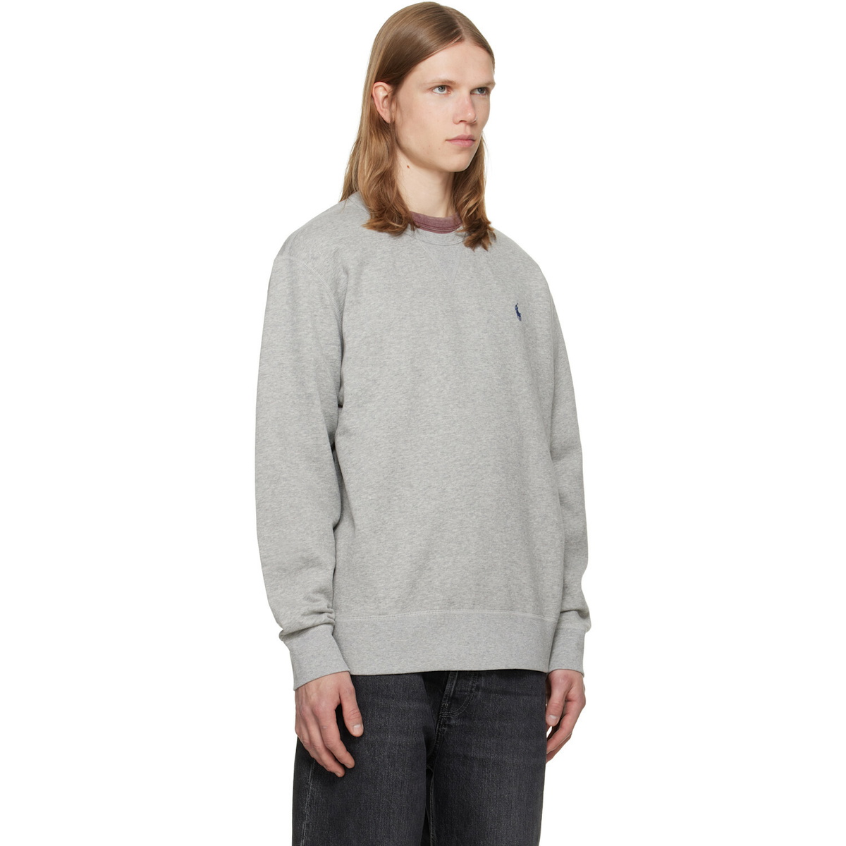 Polo Ralph Lauren Gray 'The RL Fleece' Sweatshirt