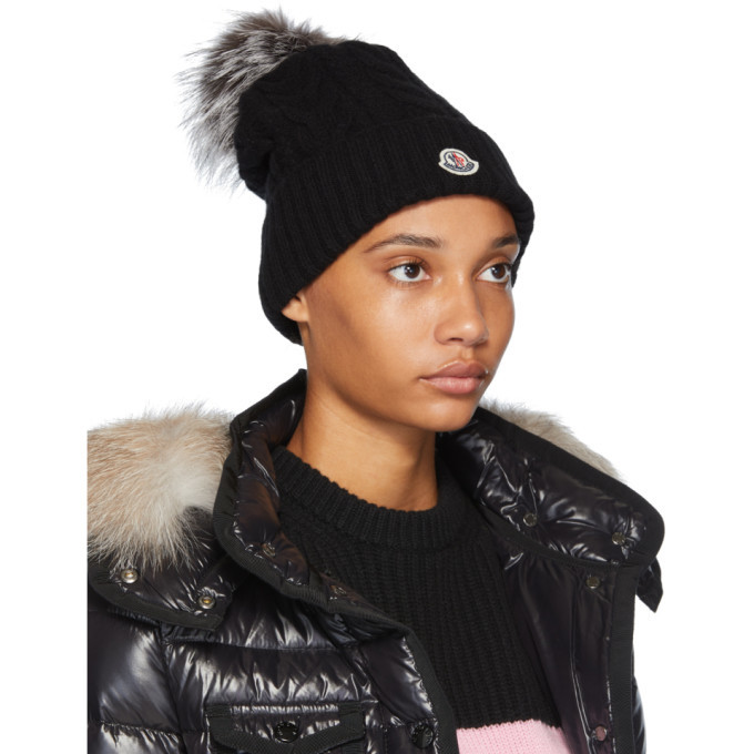 Moncler Wool Pom-Pom Beanie