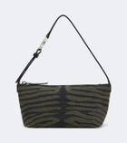 Fendi Vanity Small jacquard shoulder bag