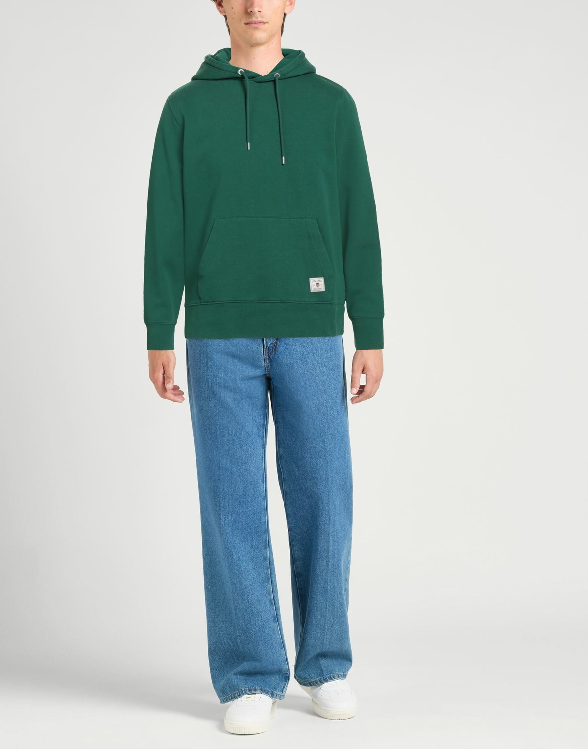 Gant Mens Sweatshirt Emerald in Green