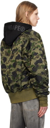 BAPE Green 1st Camo MA-1 Bomber Jacket