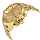 Diesel Mega Chief Chronograph Champagne Dial Mens Watch DZ4360