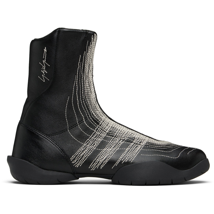 Photo: Y-3 Black Regu Hi Sneakers
