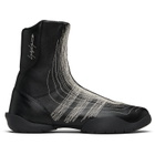 Y-3 Black Regu Hi Sneakers