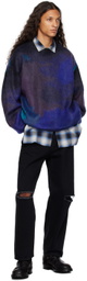 stein Blue Gradient Sweater