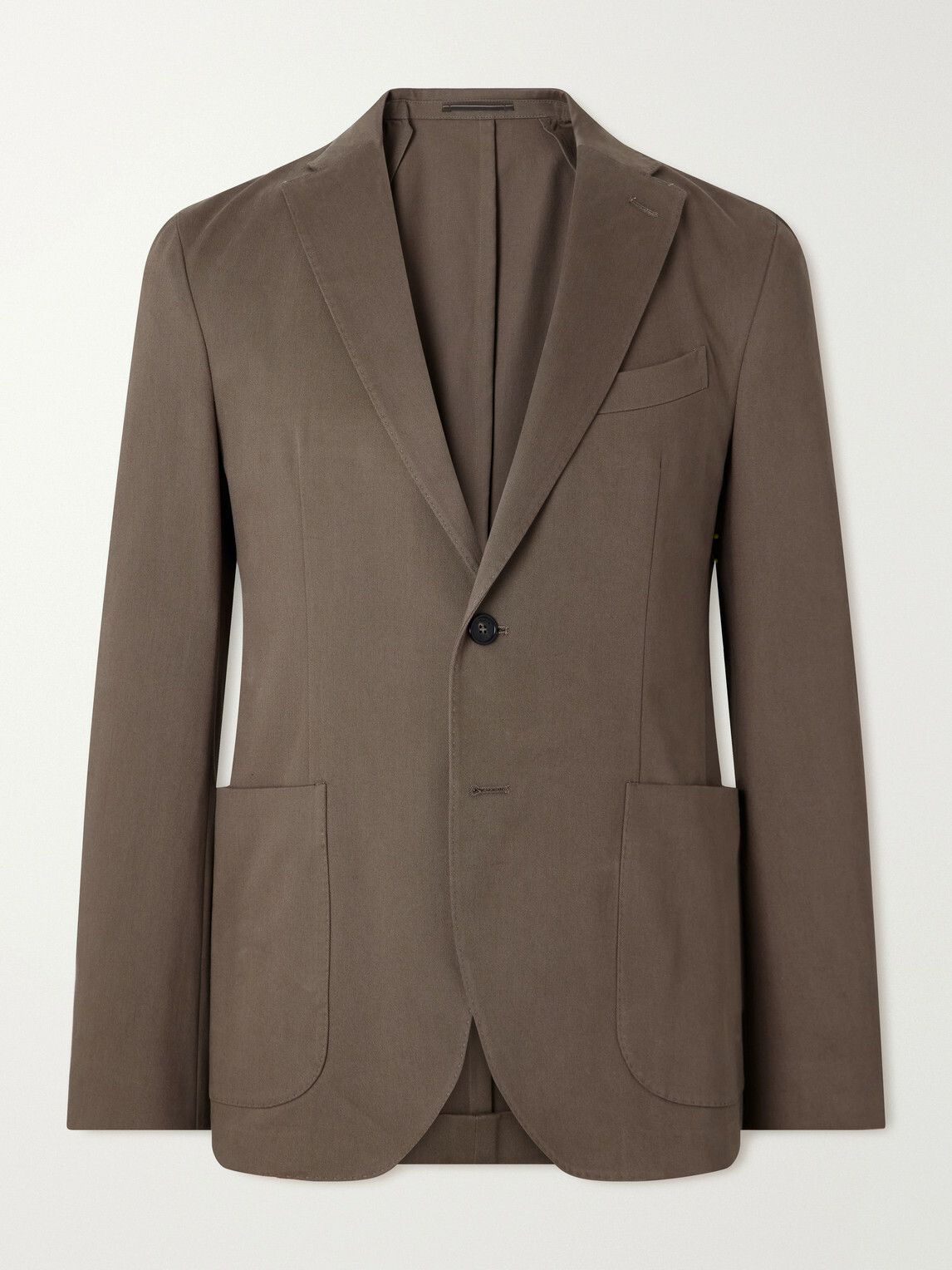 Slowear - Stretch-Cotton Gabardine Blazer - Brown