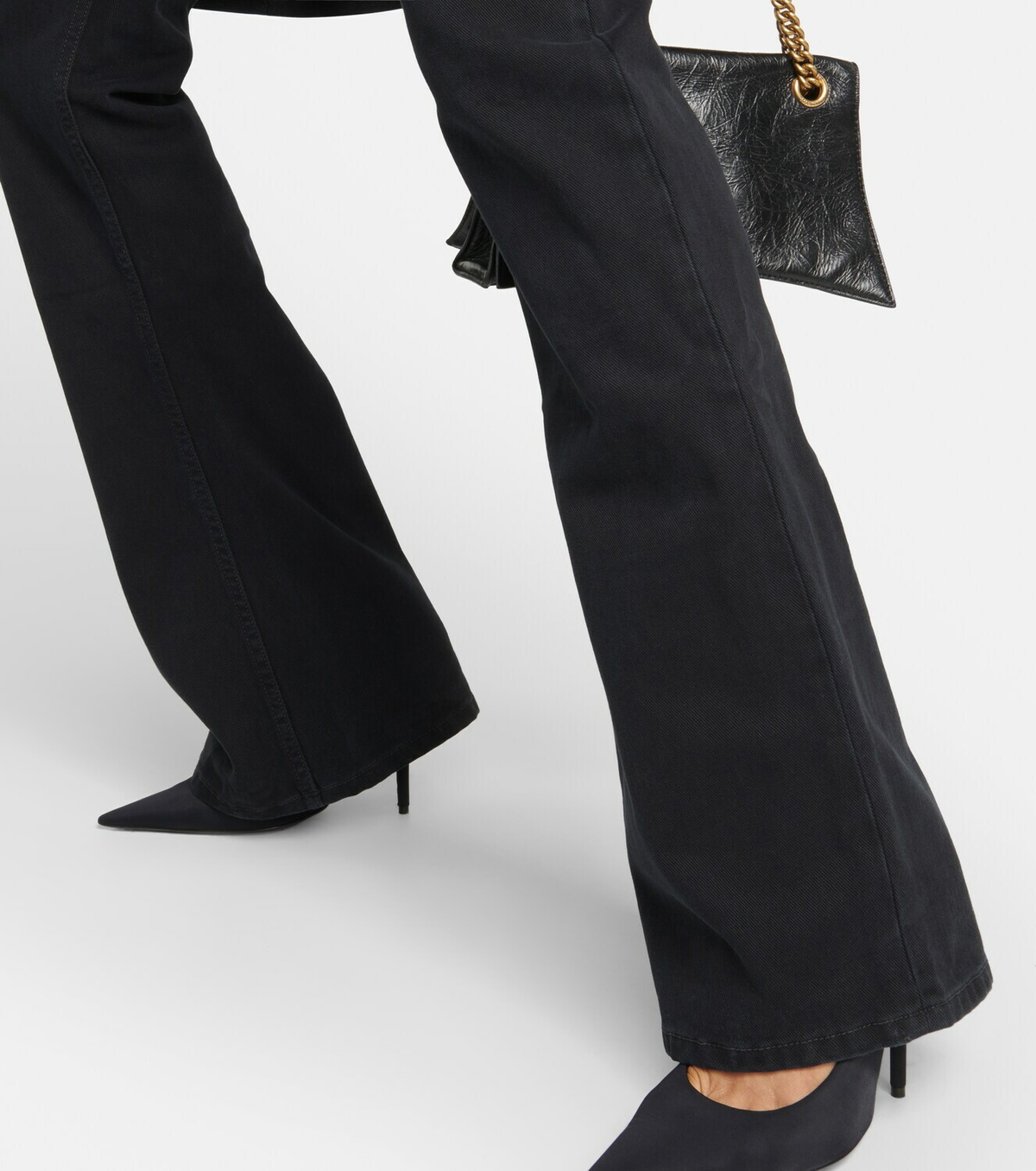 Balenciaga Mid-rise bootcut jeans