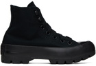 Converse Black Chuck Taylor Lugged Hi Sneakers