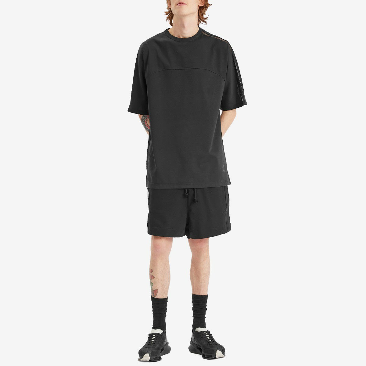 Y-3 Men's FT Sweat Shorts in Black