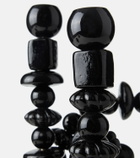 Polspotten Beads glass candle holder