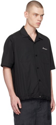 sacai Black Embroidered Shirt