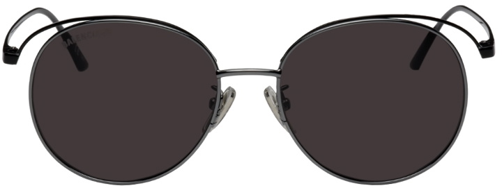 Photo: Balenciaga Black Round Sunglasses