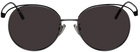 Balenciaga Black Round Sunglasses