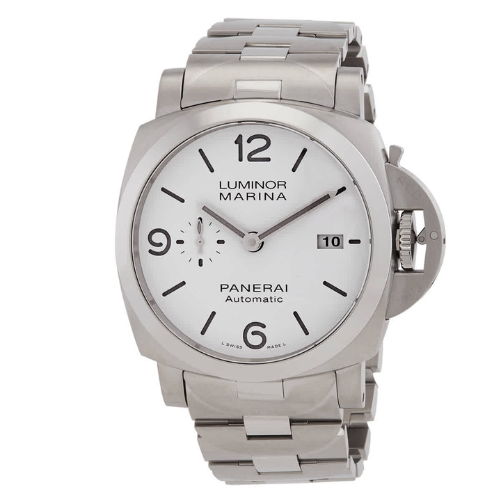 Photo: Panerai Luminor Marina 44mm Automatic White Dial Unisex Watch PAM01564