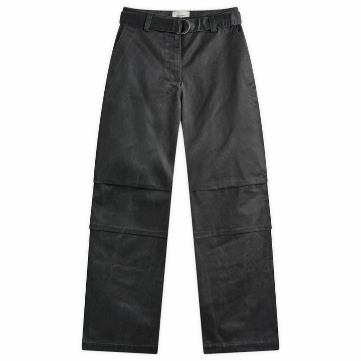 Photo: Holzweiler Women's Pepha Cargo Trouser in Dark Green