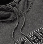 Cav Empt - Logo-Embroidered Cotton-Jersey Hoodie - Men - Black