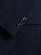MP Massimo Piombo - Helmut Double-Breasted Virgin Wool Blazer - Blue