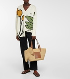 Loewe - Elephant Basket raffia tote bag